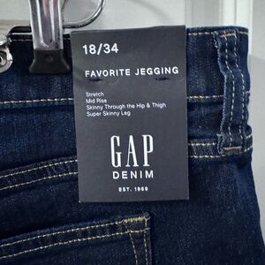 GAP Dark Blue Denim Jegging